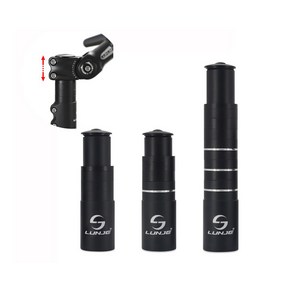 자전거 익스텐더 스템 핸들 헤드업 높이 조절 115mm 180mm 210mm mtb 손목 허리 통증, M180mm, 1개