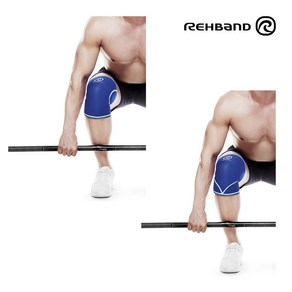 리밴드 무릎보호대 RX 오리지널 7mm 니슬리브 / Rehband Rx Oiginal Knee Sleeve, 오리지널 V 7051, 1개