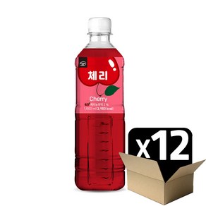 까르페데이 과일음료 베이스/대호액상 1000ml(12개 1박스), 1L, 12개