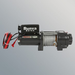 차량용 견인 DC 윈치 런바 12V RKEP-3500U RUNVA 자동차 전동 와이어윈치, 1개