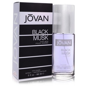 조반 Jovan Black Musk Cologne Spay 90 ml fo Men, 90ml, 1개