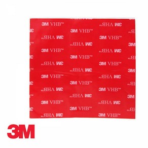 3M 초강력 폼 양면테이프 5x5cm 블랙박스 부착용 차량용테이프 3M테이프 몰딩테이프 접착테이프 3M양면테이프+그릿커머스Shop, 빠른배송