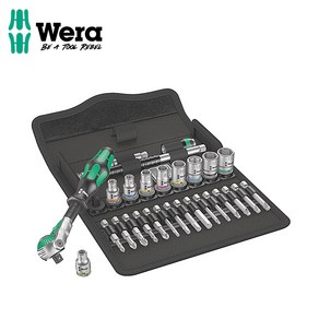 WERA 베라 스피드라쳇세트 28PCS 툴첵 8100 SA6 자이클롭, 1세트