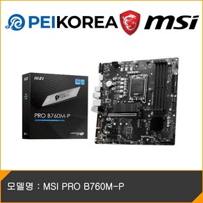 MSI PRO B760M-P, MSI B760M-P