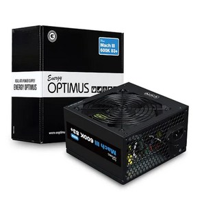 에너지옵티머스 Mach III 600K v2.3 600W ATX 파워/영샵