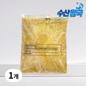 수산왕국 냉동 다진마늘 간마늘 업소용 대용량, 1개, 1kg