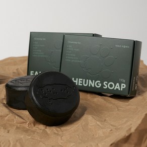 [아토르] 어흥 비누 제주 병풀 함유 피부 트러블 진정 딥클렌징, 2개, 110g