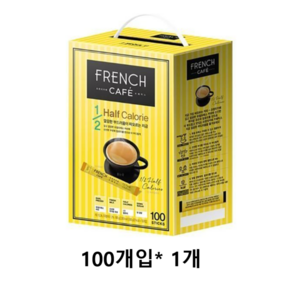 프렌치카페 커피믹스 1/2칼로리 100T+17차25티백