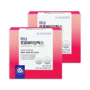 닥터루템 이너 프로바이오틱스 15g, 2개