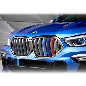 BMW 더 X6 G06 3색 키드니 그릴 클립 커버 몰딩 M컬러