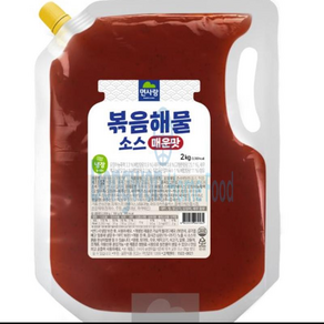 볶음해물소스 면사랑 냉장 2KG, 1개, 단품