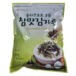 케이푸드 올리브유로 구운 참맛 김가루 대용량 업소용, 4개, 1kg