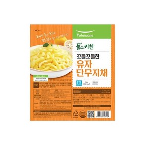 풀무원 풀스키친 꼬들꼬들한 유자 단무지채, 3개, 1kg