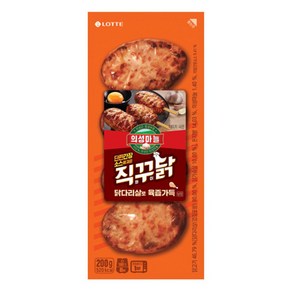 [다만세푸드] 롯데푸드 의성마늘 직꾸닭 200g 핫바