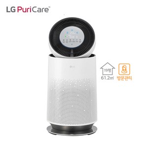 LG 퓨리케어 360도 공기청정기 플러스 19평형 AS195DWWAM (셀프형) (화이트) (4 5 6년 선택가능), 6년의무/6년계약(셀프형)