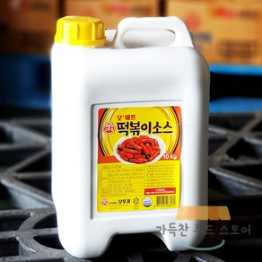 [오뚜기] 오쉐프 떡볶이소스 10kg, 1개