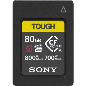CFexpess Type A CEA-G80T TOUGH 80GB(ILCE-1FX6FX3ILCE-7SM3ILCE-7M4 [동영상・연사에] 소니, 1개