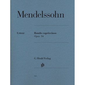 Mendelssohn - Rondo capiccioso op. 14 멘델스존 - 론도 카프리치오소 Henle 헨레