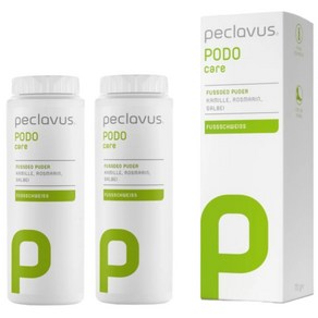 페클라부스 발 데오도란트 파우더 Peclavus PODO cae Powde 70ml 2개, 1개입