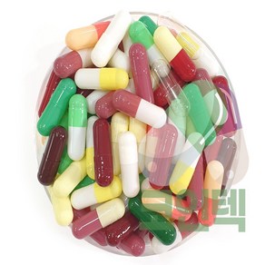 코인텍 빈알약 공캡슐 500개1팩 100mg~500mg, 1개, 투명250mg