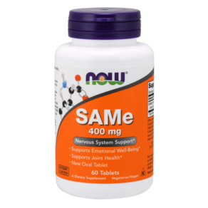 나우푸드 SAMe 400mg 타블렛 글루텐 프리 비건