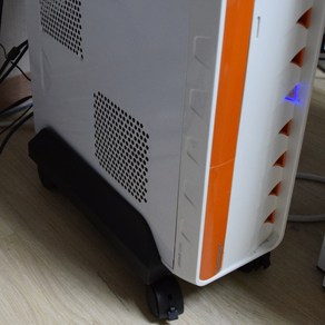 PC 캐리어 컴퓨터본체받침대 본체 케이스 PC-CARRIER, 블랙(T-BS145B), 1개