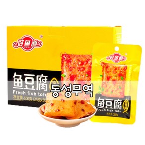 (동성무역) 어두부 바베큐맛 25g*20 (꿀대추증정), 25g, 20개