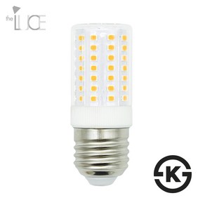 LED E14 E17 E26 전구 램프 5W 7W 8W 주광색 전구색, E26 콘램프, 주백색(약간노란불빛), 1개