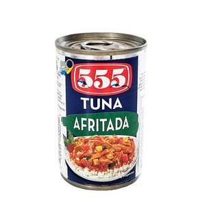 필리핀 555 튜나 아프리타다 참치 통조림 캔 155g / TUNA AFRITADA