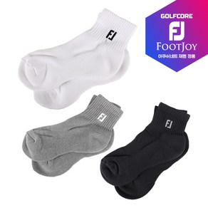 [아쿠시넷재팬]FOOTJOY 풋조이 PRO DRY 중목 골프양말(FJSK112), 블랙 FJSK112BK, 블랙 FJSK112BK, 1개