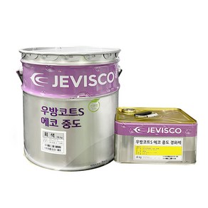 제비스코 우방코트S 에코 중도 20KG 환경친화, 회색, 1개