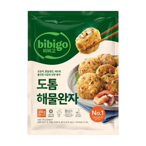 비비고 도톰 해물완자, 3개, 510g