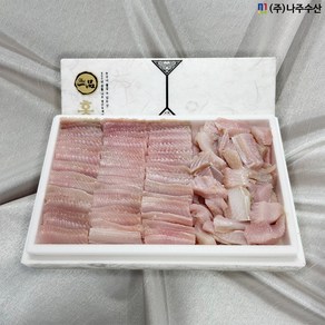 [나주수산] 더일품홍어 모둠1kg 아르헨티나 중간삭힘, 1개, 1kg