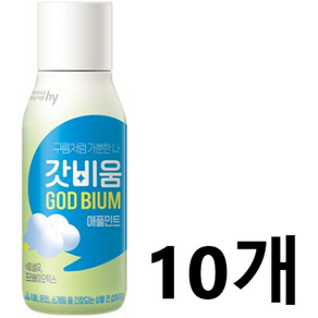 한국야쿠르트 갓비움 애플민트 230ml 10개