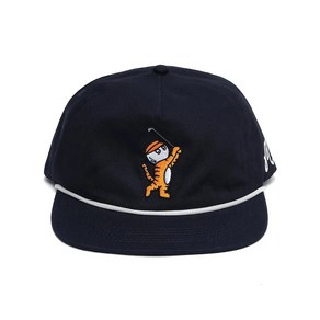 말본 타이거 버킷 스냅백 네이비 MALBON Tige Buckets Snapback M-7887-NVY, NAVY, One Size, One Size, 색상:NAVY / 사이즈:One Size