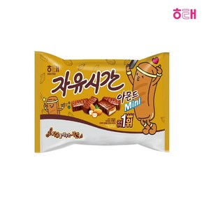 해태 자유시간 아몬드 미니 초코바 506g 초콜릿, 1개