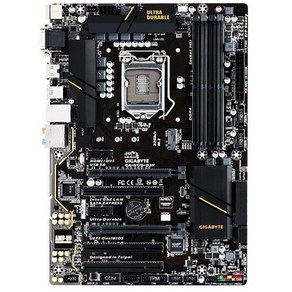 GIGABYTE GA-H170-D3H ATX 1151 소켓 6세대 7세대 메인보드 백패널 포함