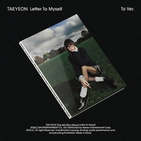 [TAEYEON] 태연 미니 6집 Lette To Myself (To Ve.) / 커버+포토북+CD-R+엽서2종+포토카드