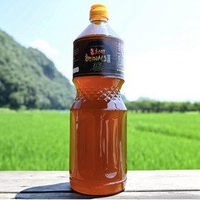 현미흑초 1.8L 2년숙성 천연 발효 현미 식초 / 겨우살이 첨가, 1개