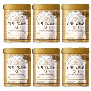 남양유업 임페리얼 드림 XO 분유 800g 3 4단계 (6캔), 6개