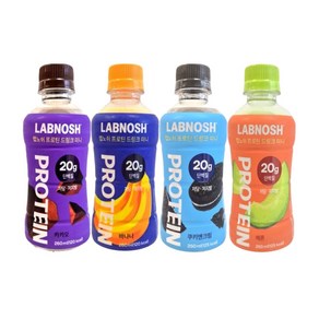 랩노쉬 프로틴 (카카오 메론 쿠키앤크림 바나나) 260ml 각 3입 총 12입