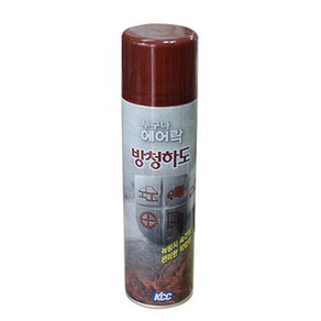 KCC 락카 방청 스프레이 420ml (적갈색) 1개 누구나 에어락 방청하도 적갈색 철재용 방청페인트 프라이머 박스(20개)