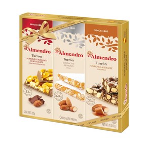 엘 알멘드로 El Almendo 뚜론 쿠키 기프트 팩 225g, 1개