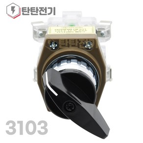 원형 3단 셀렉터 255-S-H-3103 ON-OFF-ON 절환 캠 스위치 로타리 콘트롤 스위치 305-S-H-3103 한영넉스, 30파이(305), 1개