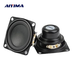 AIYIMA 2Pcs 2인치 풀레인지 스피커 4옴 10W 블루투스 스피커 53MM 베이스 스피커 충전용 3개 수리 멀티미디어 가정용 오디오, 2