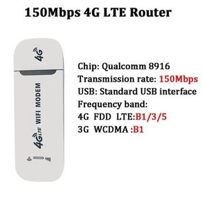 LTE라우터 무선라우터 와이파이 심 카드 슬롯 리피터 포함 미니 야외 핫스팟 포켓 모뎀 4G 자동차 모바일, 6) 150MP 4G WiFi Route, 1개