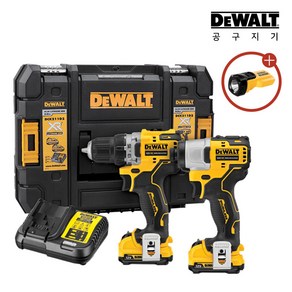 디월트 DCK211D2T 충전콤보세트 10.8V 2.0Ah 2배터리, 1개