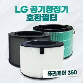 LG 엘지 360 퓨리케어 공기청정기 호환 필터 헤파 + 탈취 세트, LG360, 일반형 헤파필터(헤파단품)