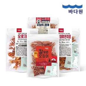 [바다원] BEST 칼맞은 오징어 시리즈 4종 2봉, 4. 오로지 2봉, 2개