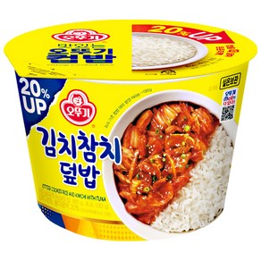 오뚜기 맛있는 컵밥 김치참치덮밥, 310g, 24개